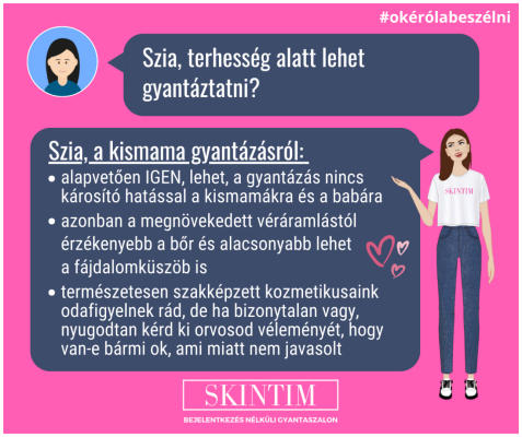 Oké róla beszélni 2.: A kismama gyantáztatásról